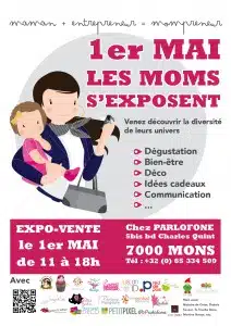 Les "mompreneurs" s'exposent le 1er mai