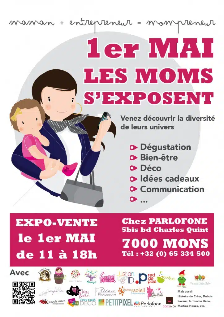 Les « mompreneurs » s’exposent le 1er mai