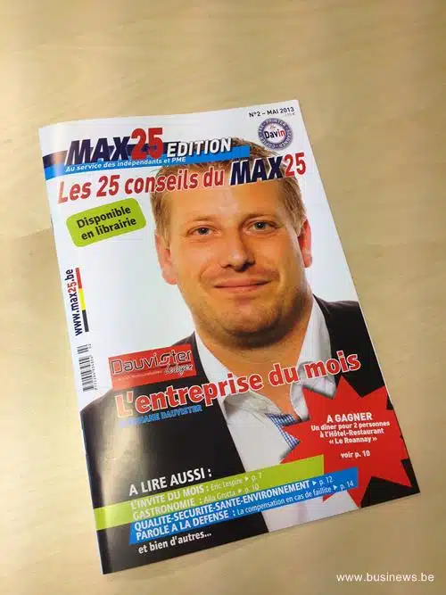 Max25 Edition : le magazine des indépendants et des PME