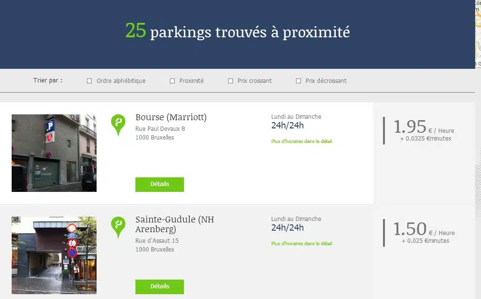 BePark, la solution de parking facile