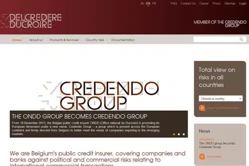 L’assureur-crédit public belge Ducroire devient Credendo Group