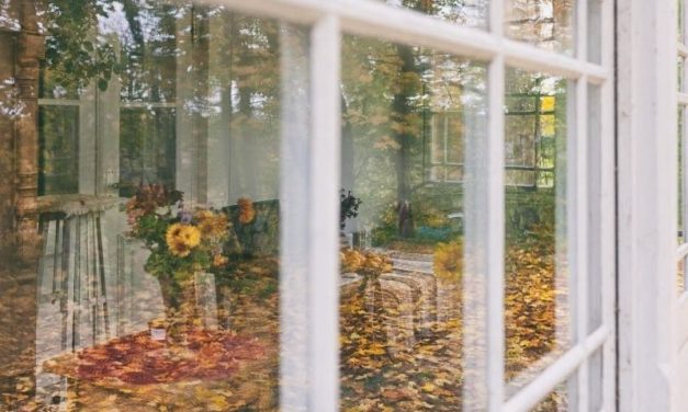 Une véranda en automne