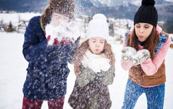 Partir au ski en famille